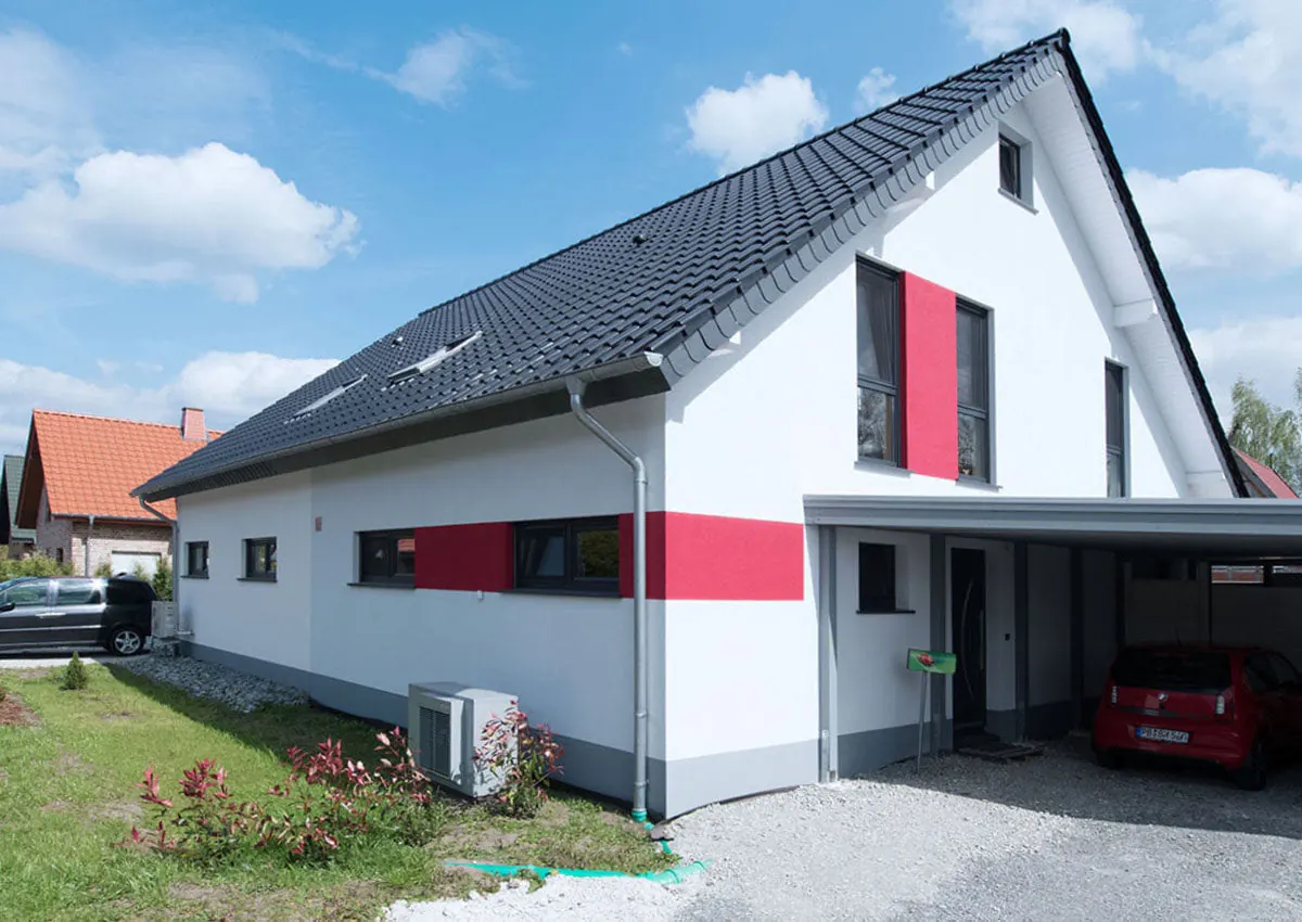 Fertiggestelltes Doppelhaus in Delbrück-Anreppen